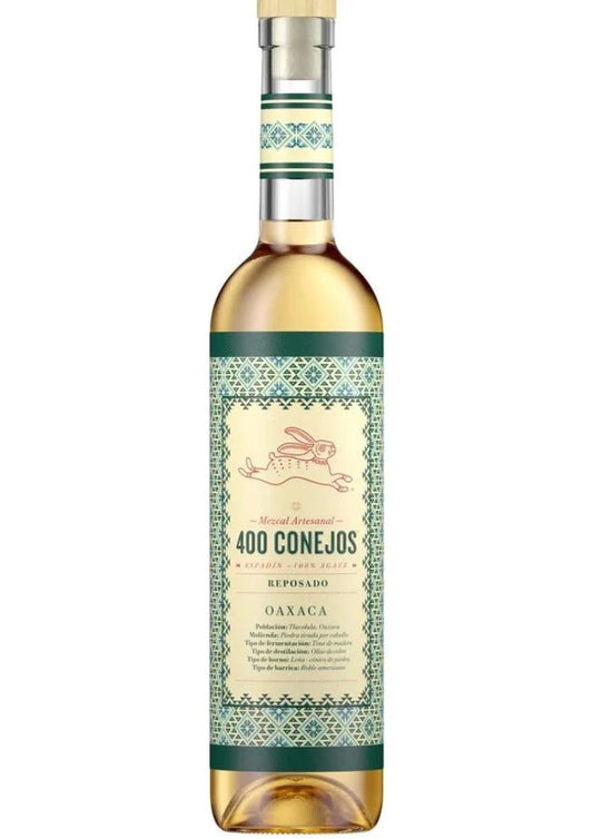 Mezcal 400 Conejos Espadin Reposado 750 Ml