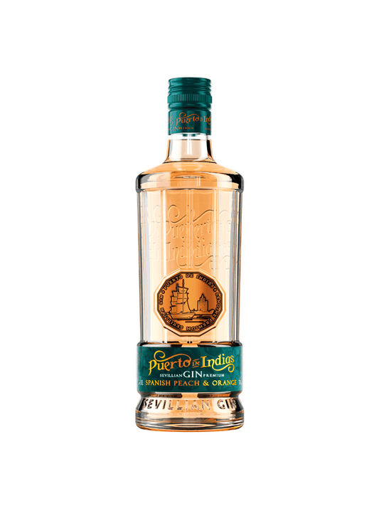 Ginebra Puerto De Indias Peach & Orange 750 Ml