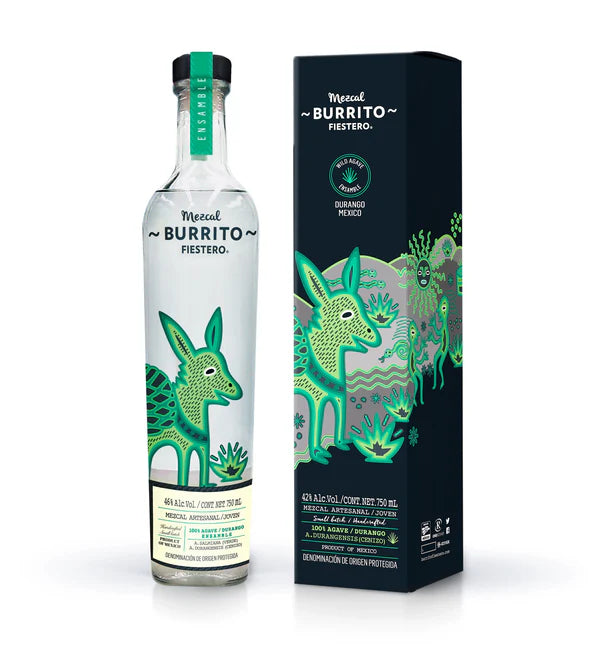 Mezcal Burrito Fiestero Ensamble 750 ml