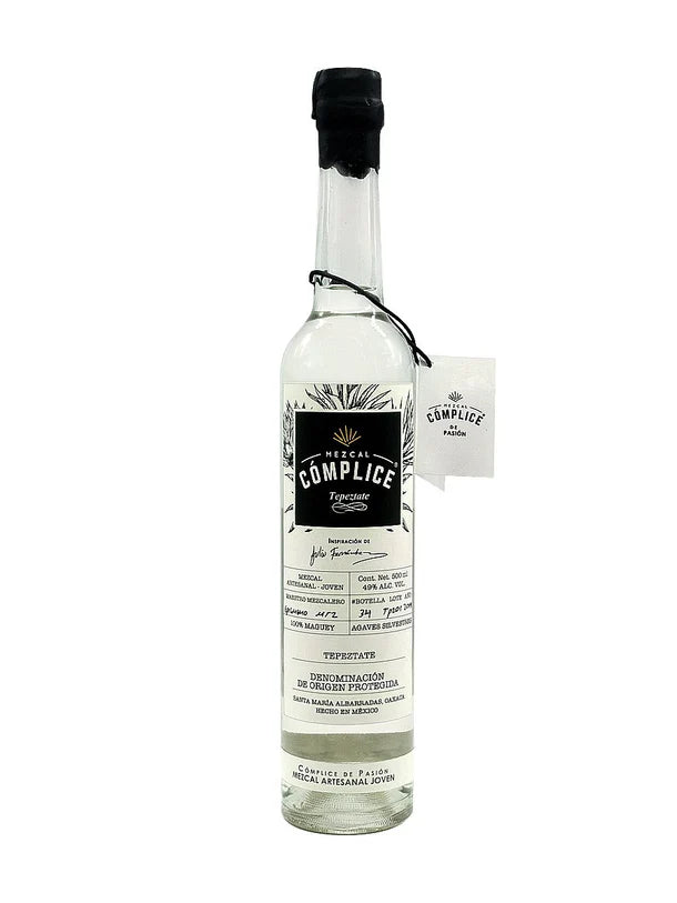 Mezcal Cómplice de Pasión Tepeztate Joven 500 ML