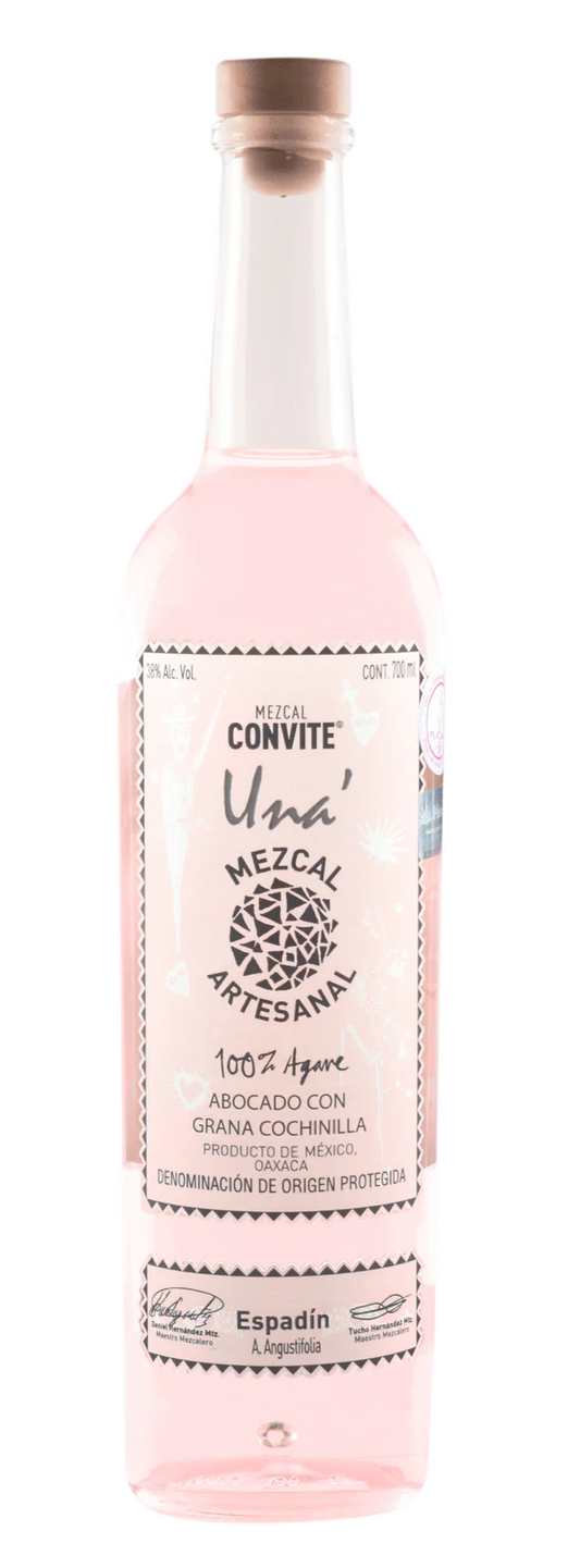 Mezcal Convite Espadin Abocado Con Grana Una 375 Ml