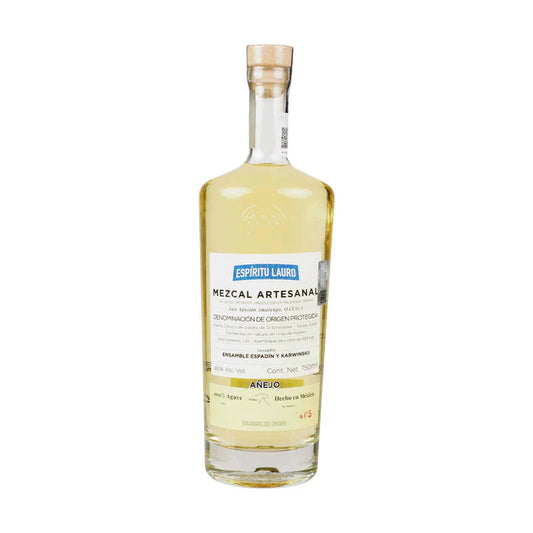 Mezcal Espiritu Lauro Añejo de 750 ml