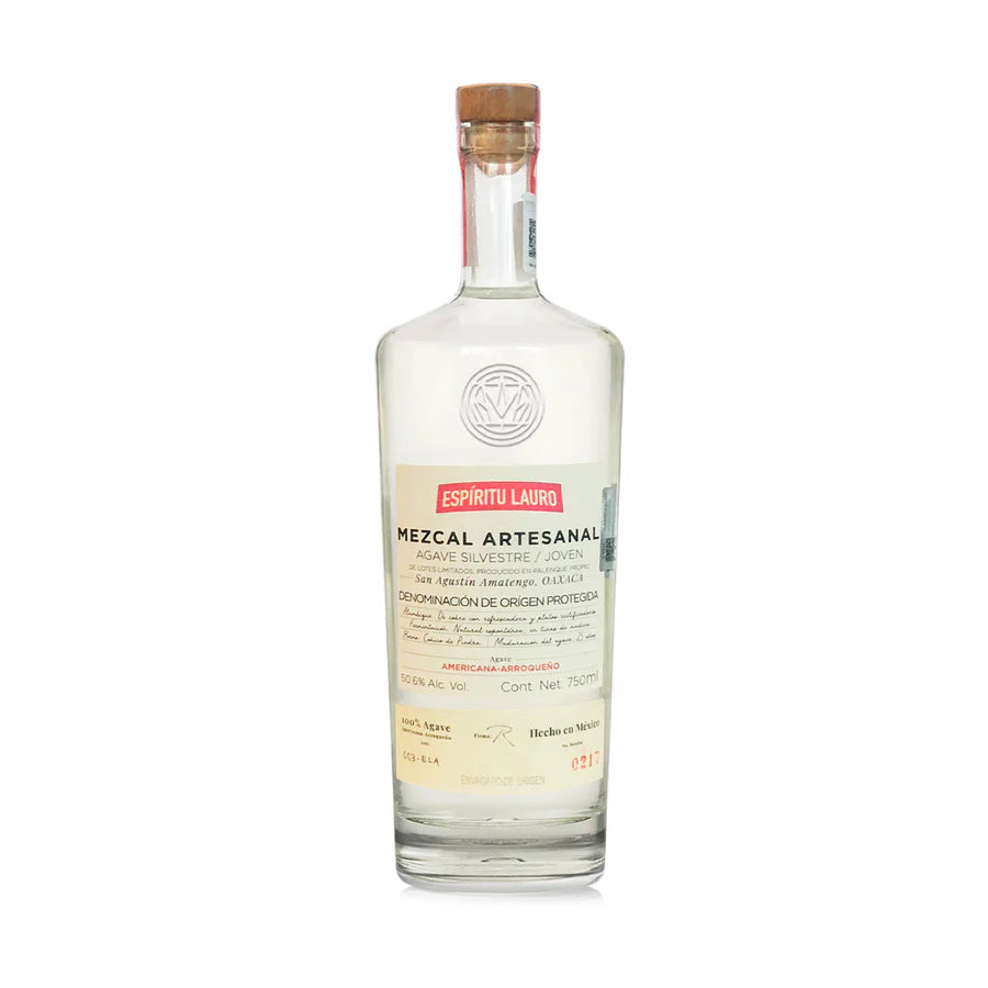 Mezcal Espíritu Lauro Silvestre Arroqueño de 750 ml