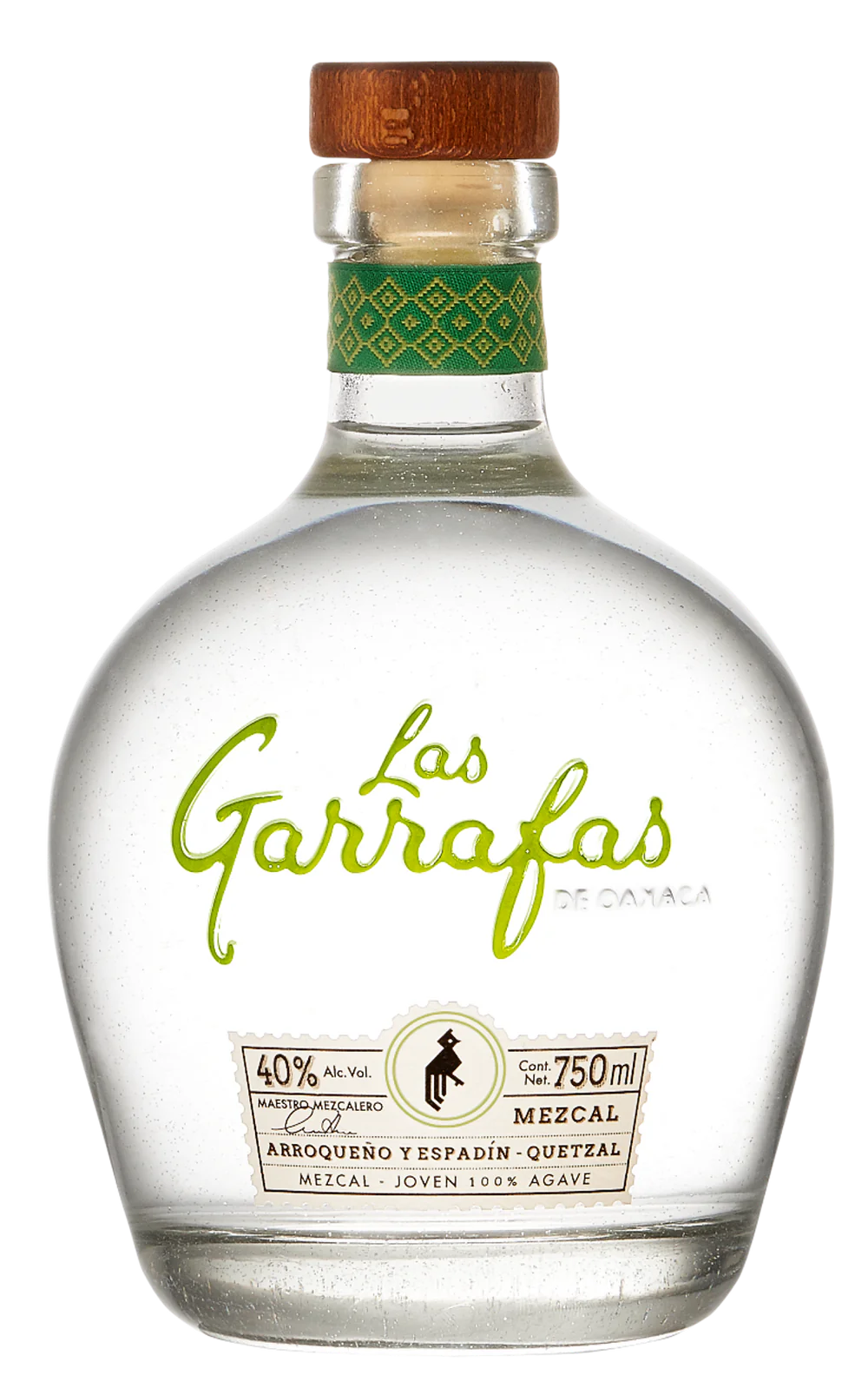 Mezcal Garrafas Quetzal 750 ml