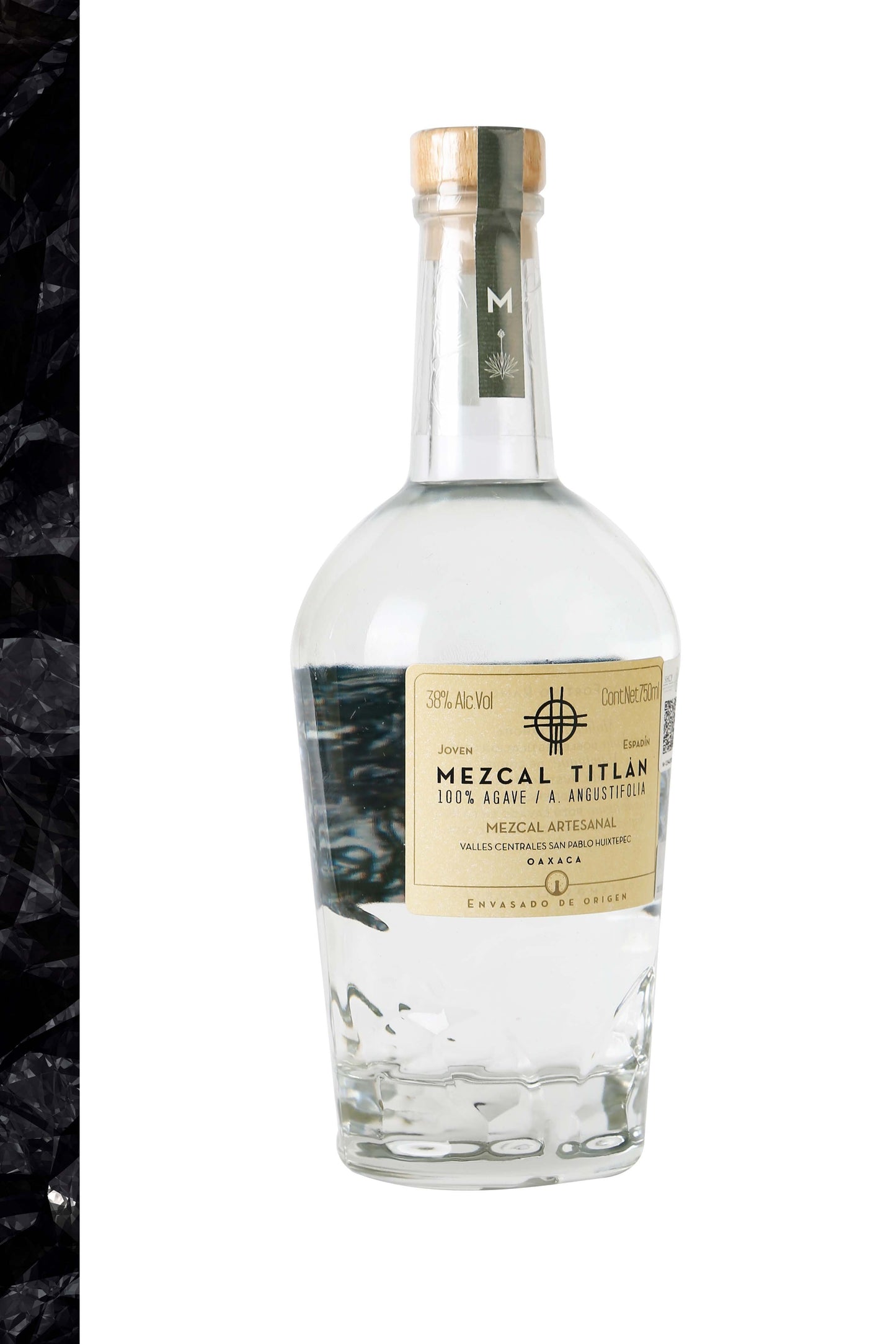 Mezcal Joven Artesanal Titlán 38 Agave Espadín 750ml