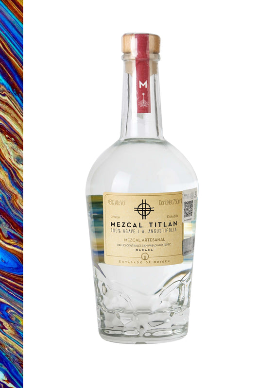 Mezcal Joven Artesanal Titlán 45 Agave Espadín