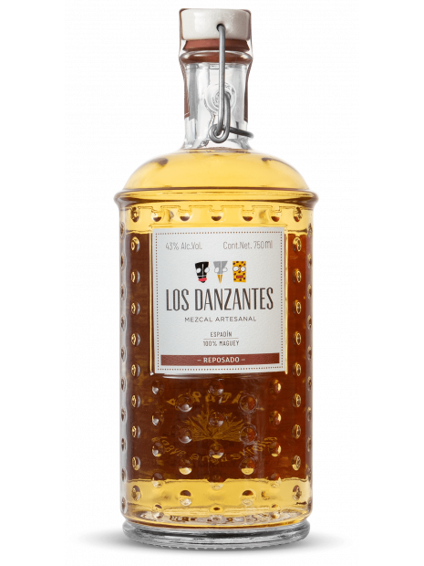 Mezcal Los Danzantes Espadin Reposado 750 Ml