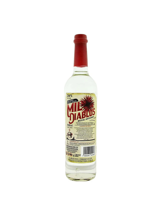 Mezcal Mil Diablos Espadin Joven 700 Ml