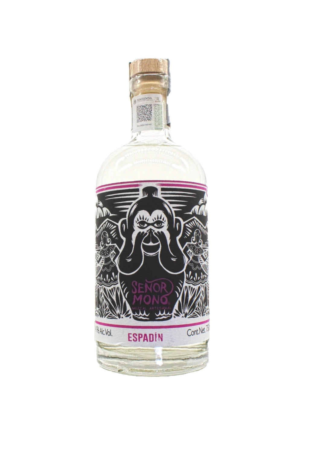 Mezcal Señor Mono Espadín 41% 750 ml