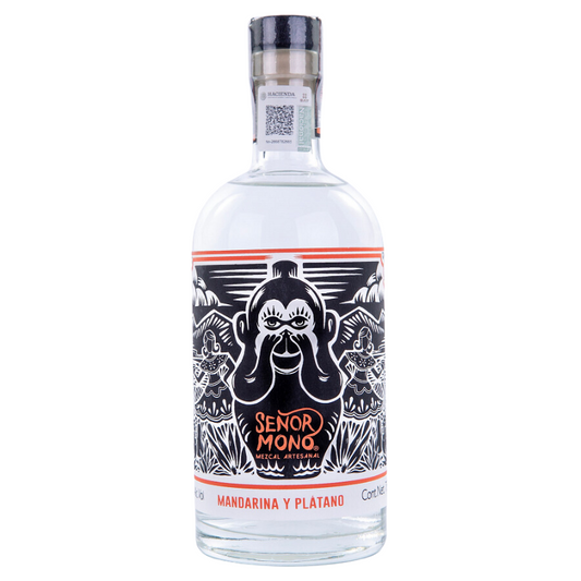 Mezcal Señor Mono Mandarina y Platano 41% 750 ml