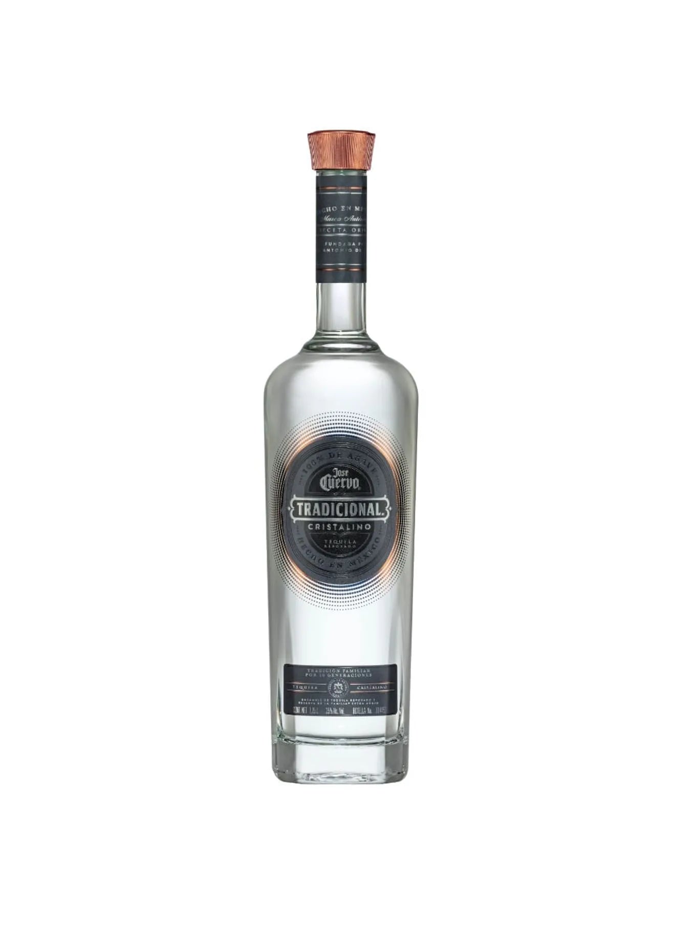 Tequila Cuervo Tradicional Reposado Cristalino 750 Ml