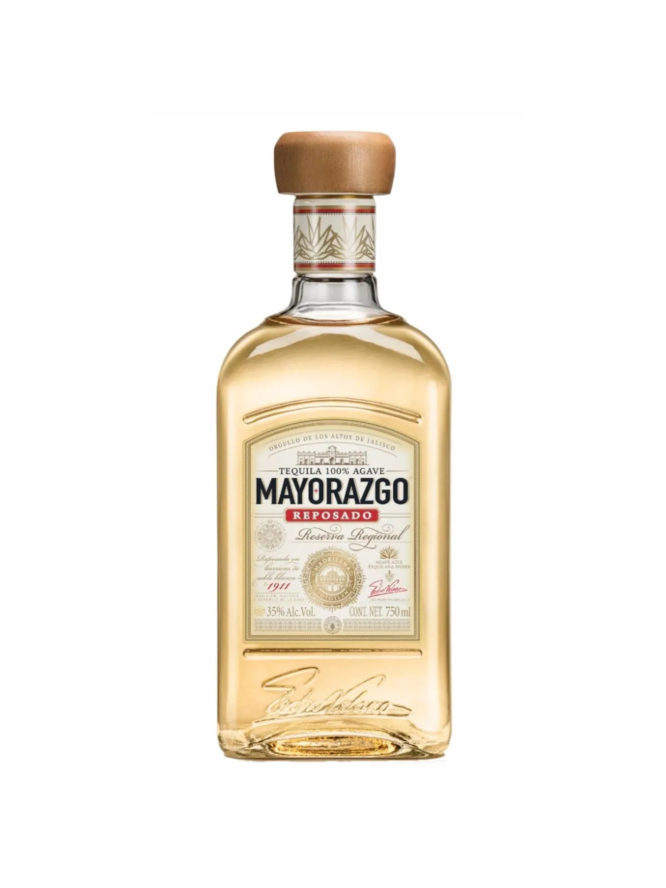 Tequila Mayorazgo Reposado 750 Ml