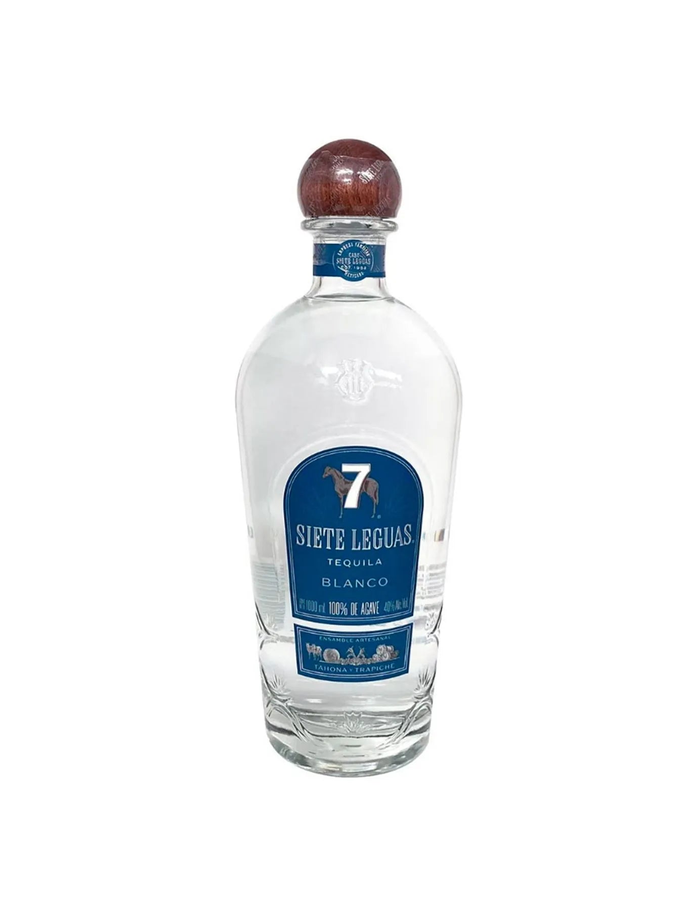 Tequila Siete Leguas Blanco 1000 Ml